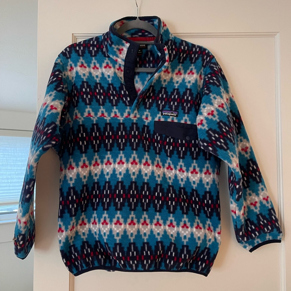 Patagonia Synchilla Snap-T Pullover Deep Sea Forest Fleece